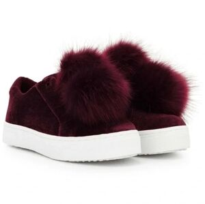 NWOT Sam Edelman Pom Pom Sneakers